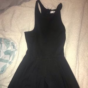 black dress